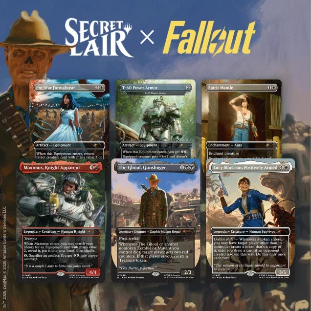 Magic The Gathering Secret Lair Drop - Fallout Beyond Vault 33 Regular