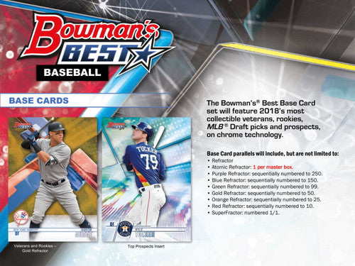 2018 Bowman's Best Baseball Hobby Box