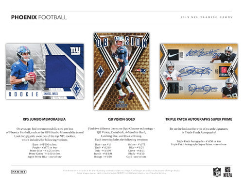 2019 Panini Phoenix Football Hobby Box