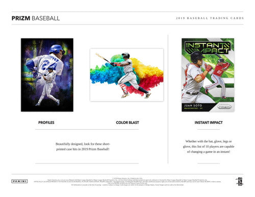 2019 Panini Prizm Baseball Hobby Box