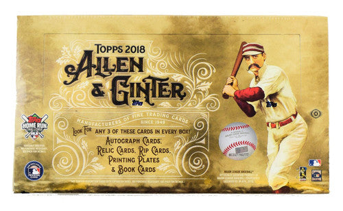 2018 Topps Allen &amp; Ginter Baseball Hobby Box
