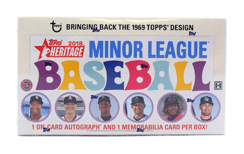 2018 Topps Heritage Minor League Baseball Hobby Box