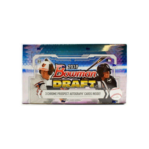 2019 Bowman Draft Baseball Jumbo 8 Box Case