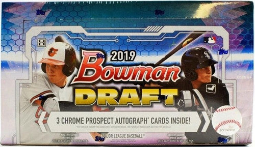 2019 Bowman Draft Baseball Jumbo Box