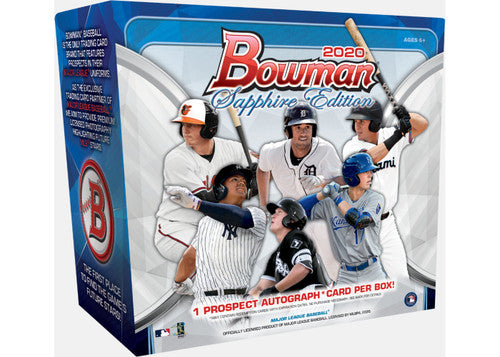 2020 Bowman Baseball Sapphire Edition Box