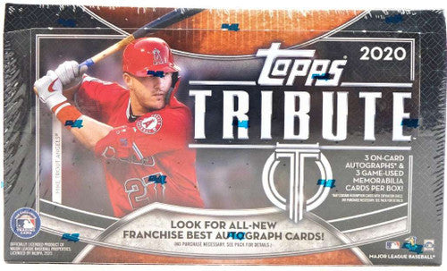 2020 Topps Tribute Baseball Hobby 6 Box Case