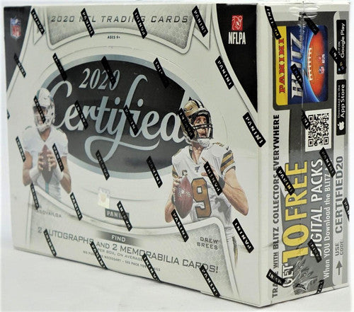2020 Panini Certified Football Hobby Box