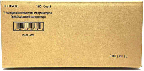 2021 Bowman Sterling Baseball Hobby 12 Box Case