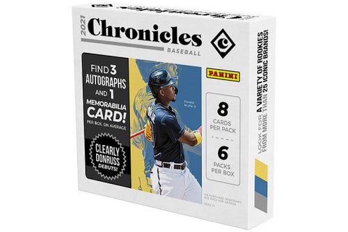 2021 Panini Chronicles Baseball Hobby Box