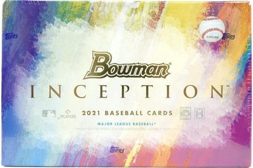 2021 Bowman Inception Baseball Hobby Box