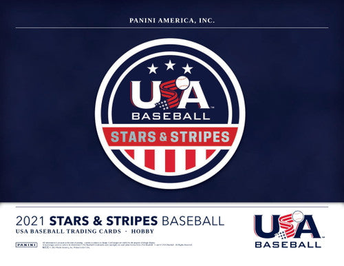 2021 Panini Stars and Stripes Baseball Hobby 20 Box Case