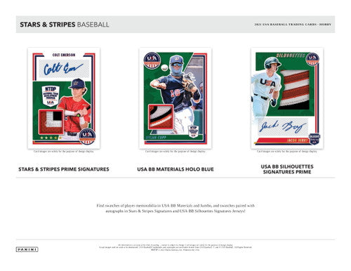 2021 Panini Stars and Stripes Baseball Hobby 20 Box Case