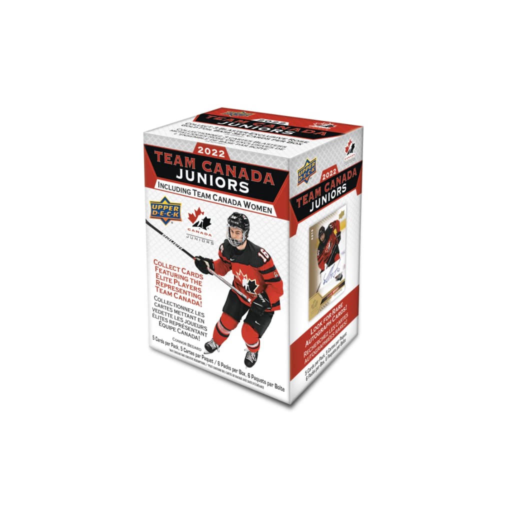 2022 Upper Deck Team Canada Blaster Box