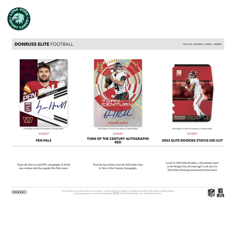 2023PaniniDonrussEliteFootballHobbyBox_3