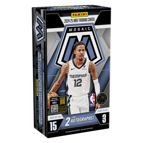 2024/25 Panini Mosaic Basketball Hobby 12 Box Case