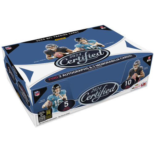 2024 Panini Certified Football Hobby 16 Box Case