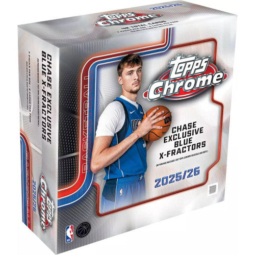 2025/26 Topps Chrome Basketball Mega Box