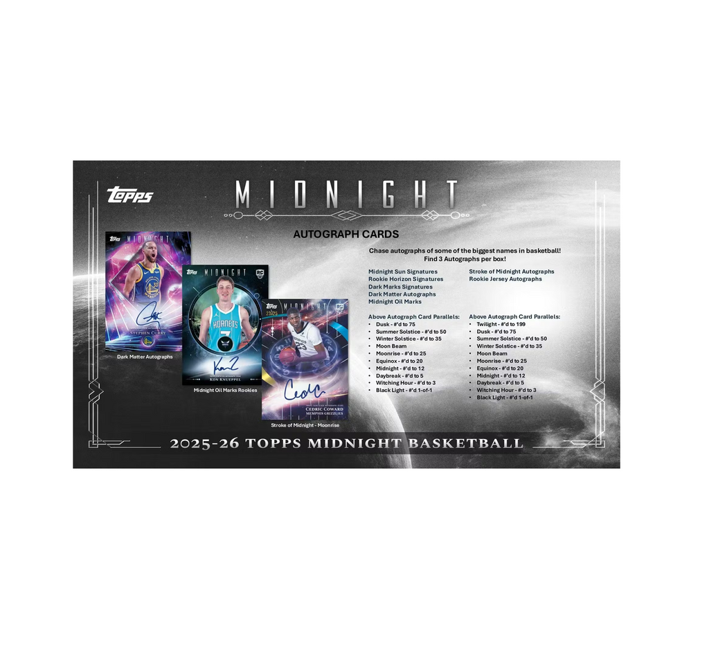 2025-26ToppsMidnightBasketballHobbyBox5