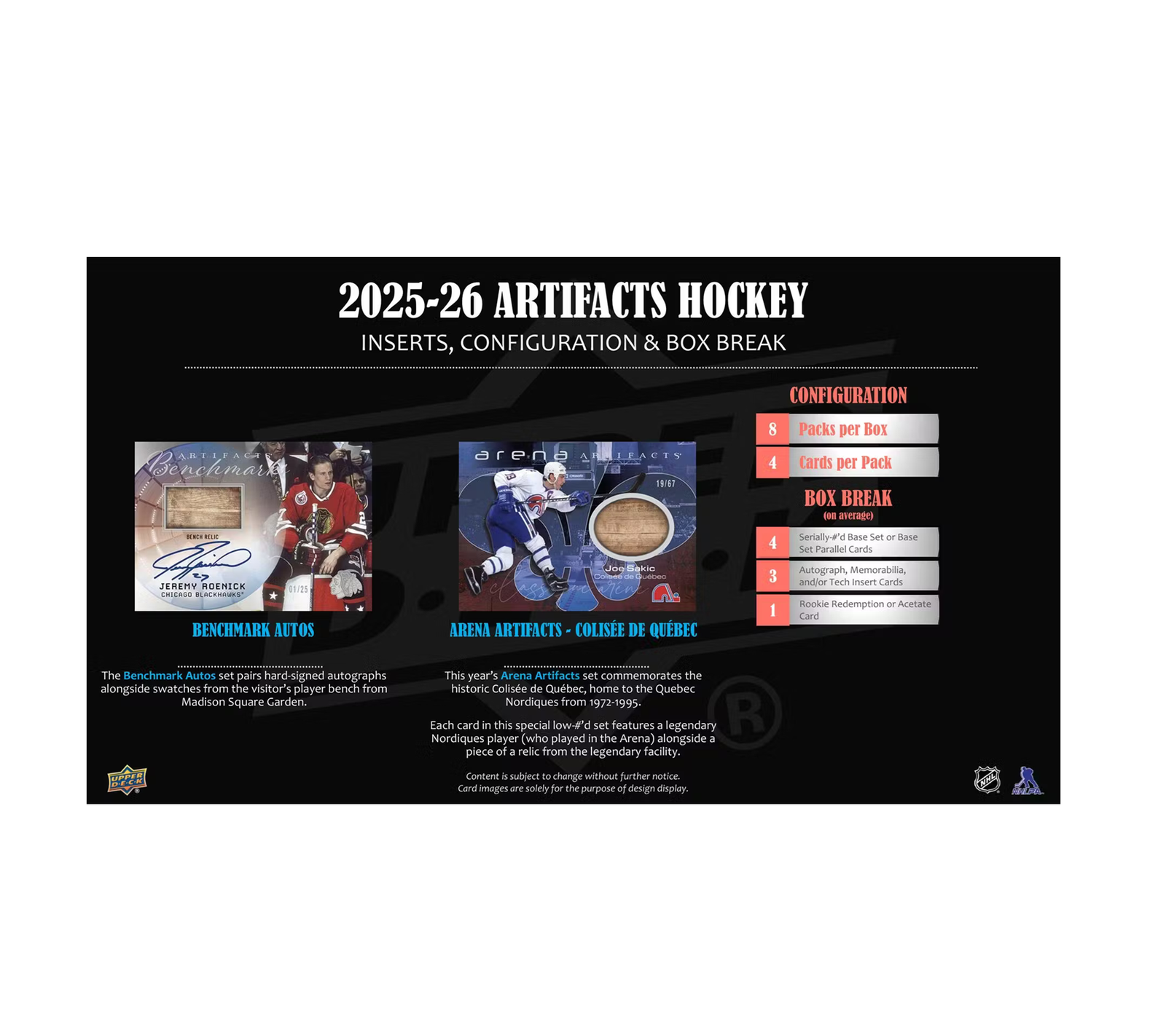 2025-26UpperDeckArtifactsHockeyHobbyBox6