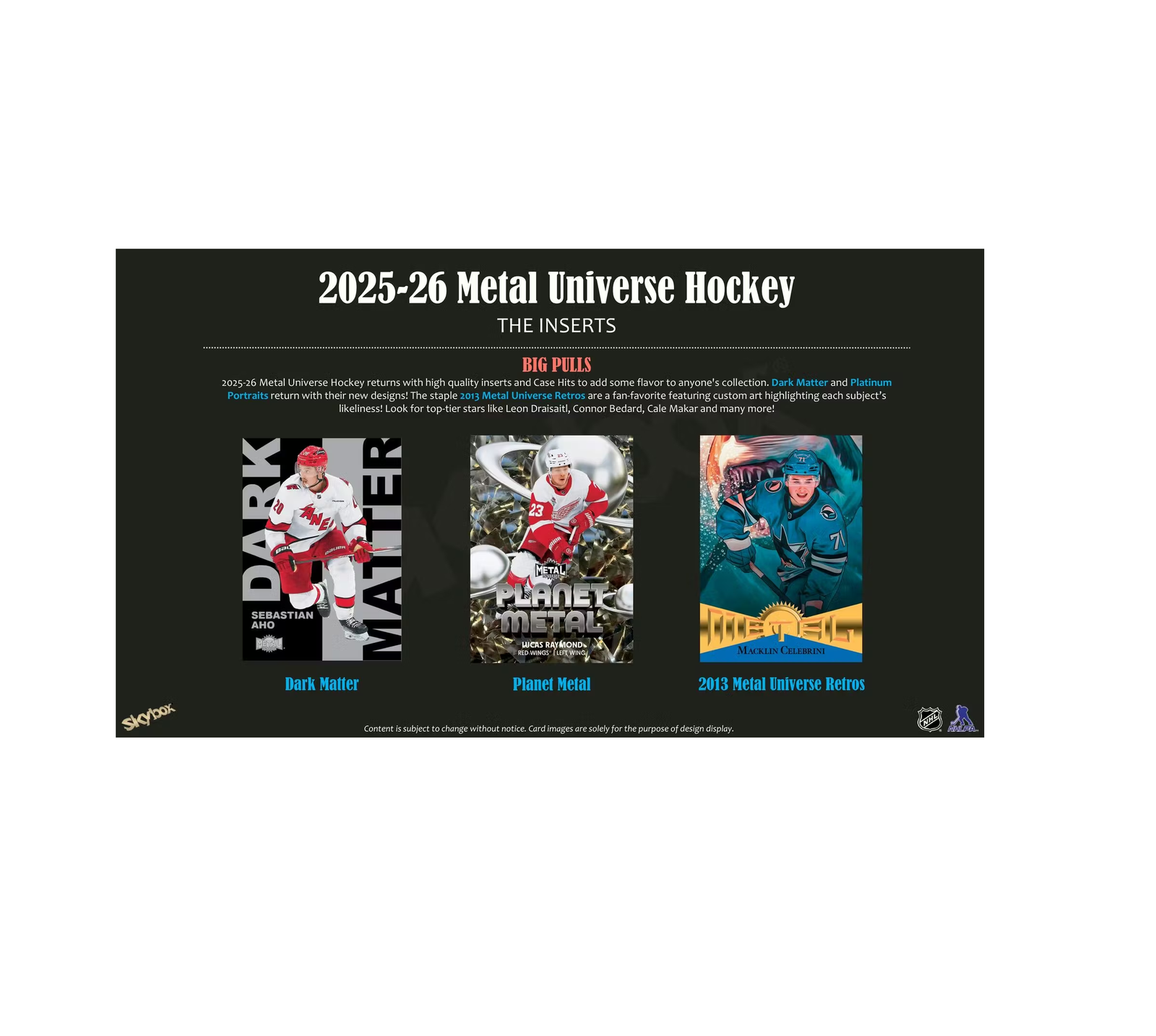 2025-26UpperDeckSkyboxMetalUniverseHockeyBlasterBox4-2