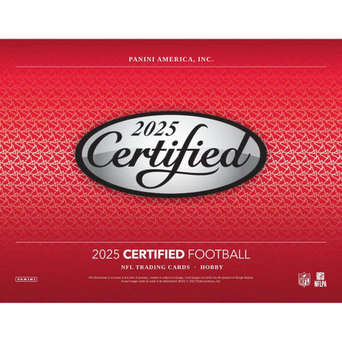 2025 Panini Certified Football Hobby Box