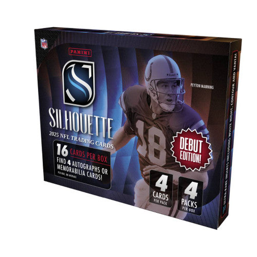 2025 Panini Silhouette Football Hobby 10 Box Case