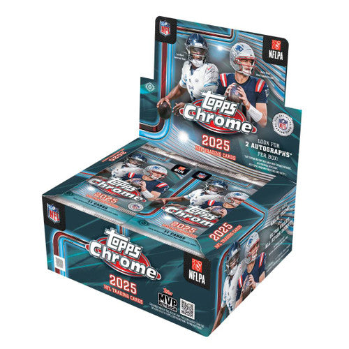 2025 Topps Chrome Football Jumbo Box