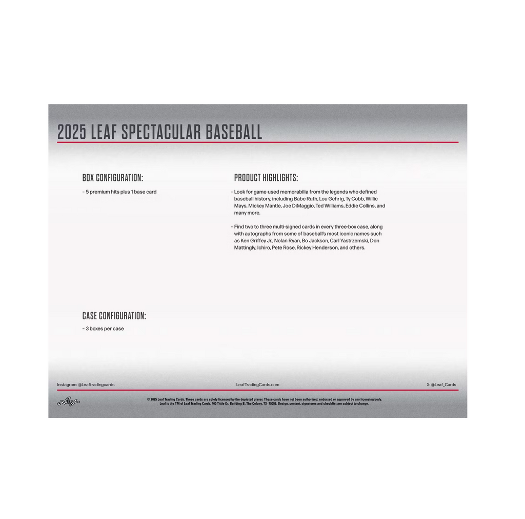 2025LeafSpectacularBaseballBox10
