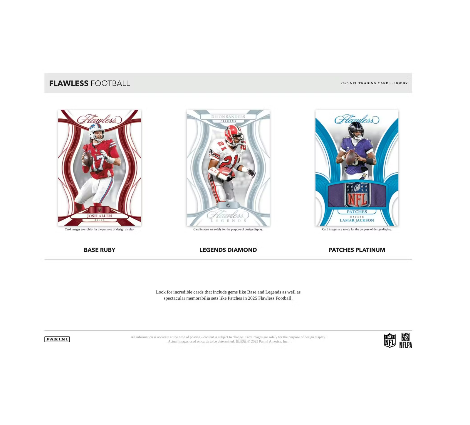 2025PaniniFlawlessFootballHobbyBox2