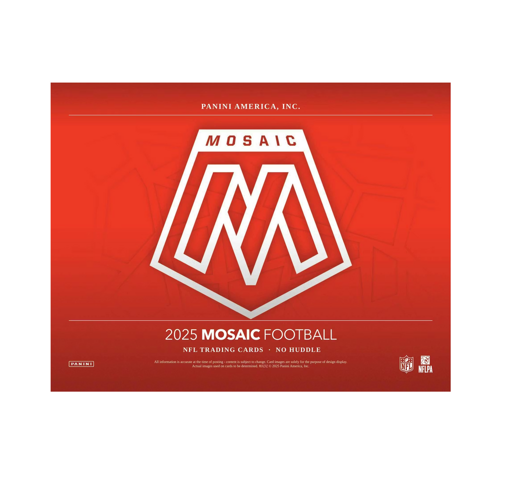 2025PaniniMosaicFootballNoHuddleBox1-1