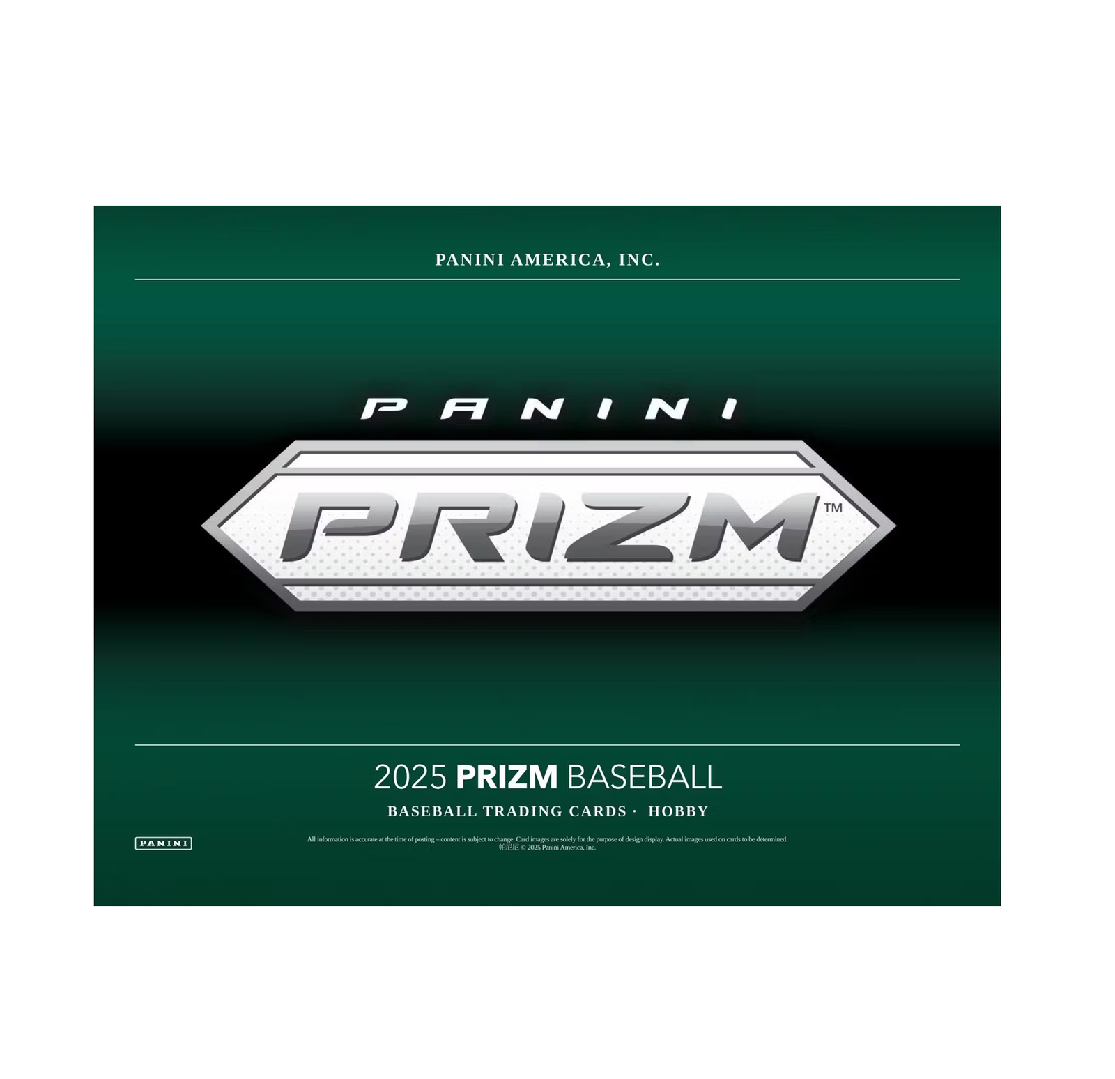 2025PaniniPrizmBaseballHobbyBox2