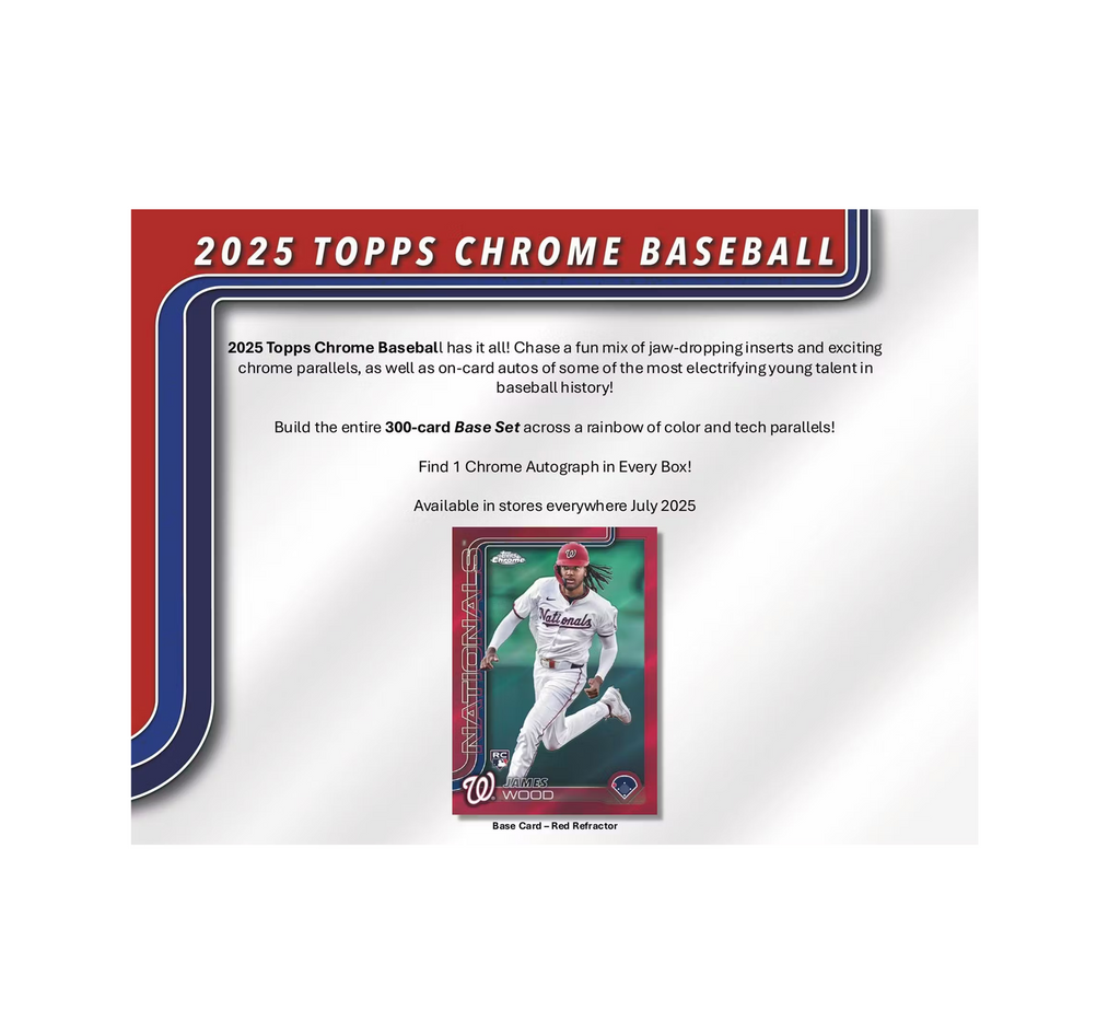 2025ToppsChromeBaseballHobbyBox2