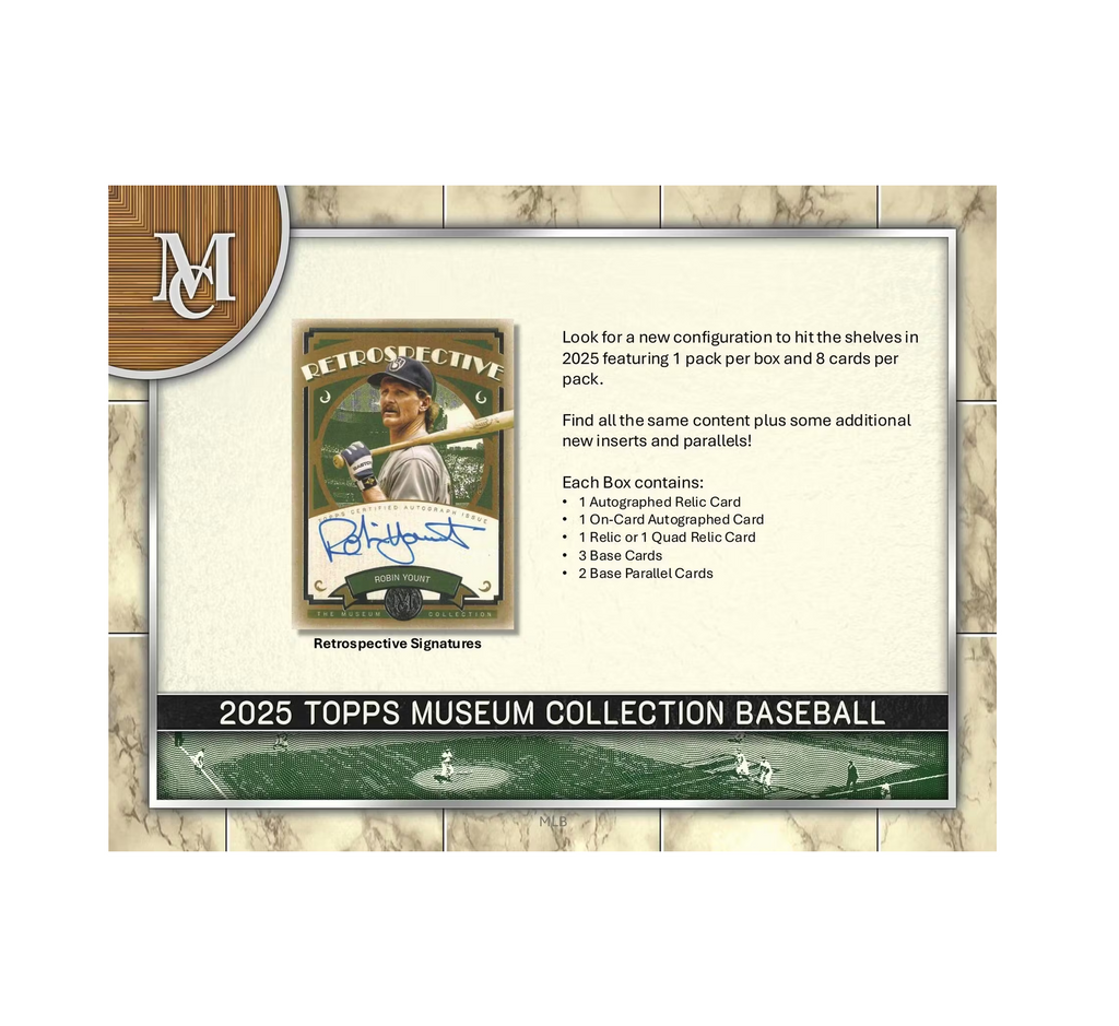 2025ToppsMuseumCollectionBaseballHobbyBox2