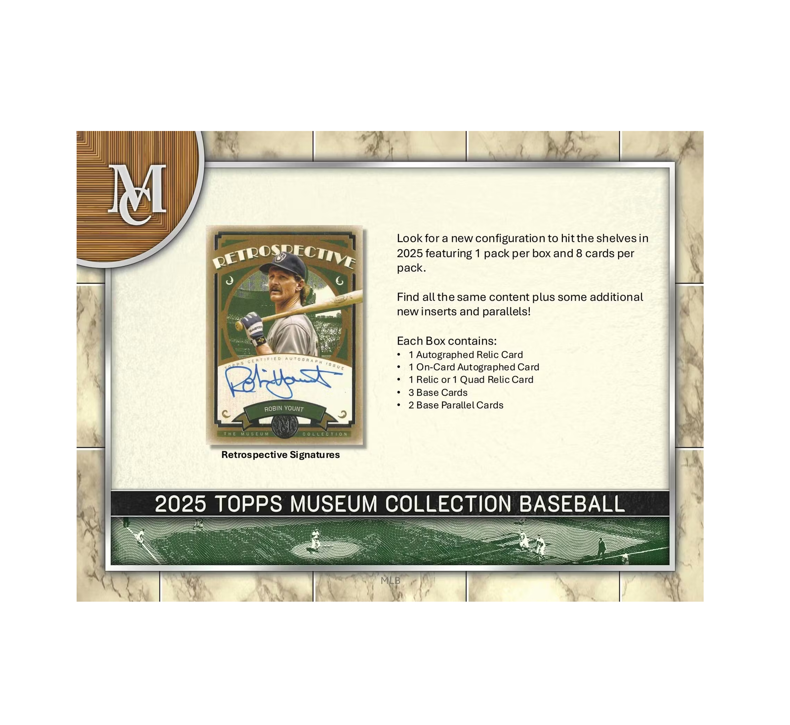 2025ToppsMuseumCollectionBaseballHobbyBox2