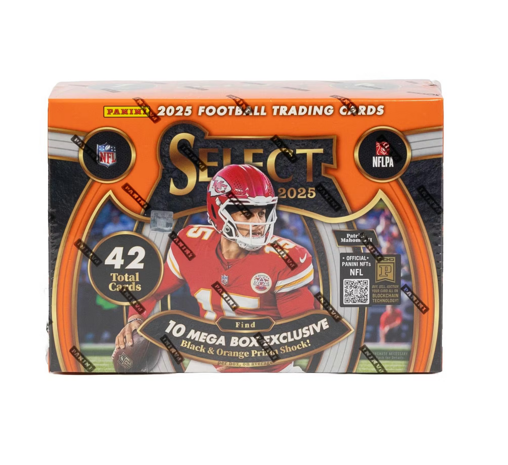 2025_Panini_Select_Football_Hobby_Mega_Box