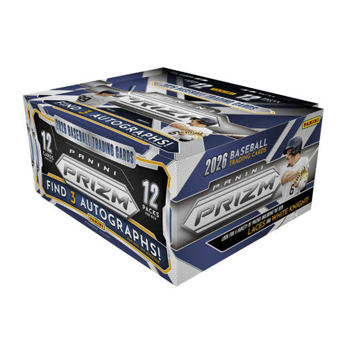 2026 Panini Prizm Baseball Hobby 12 Box Case