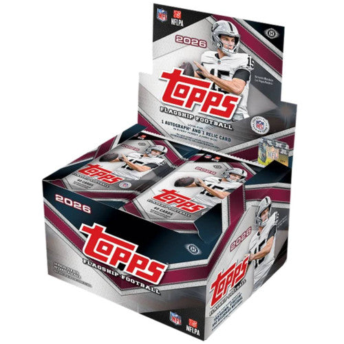 2026 Topps Football Jumbo 6 Box Case