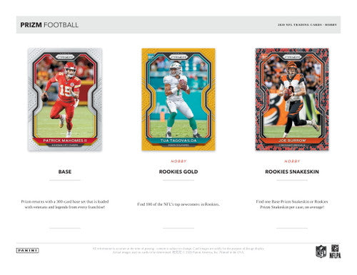 2020 Panini Prizm Football Hobby Box