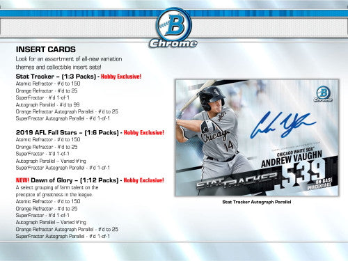 2020 Bowman Chrome Baseball Hobby Box