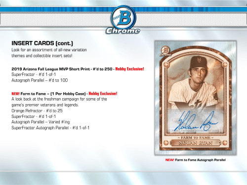 2020 Bowman Chrome Baseball Hobby Box
