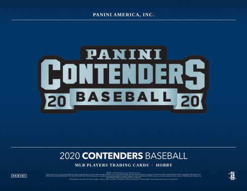 2020 Panini Contenders Baseball Hobby 12 Box Case