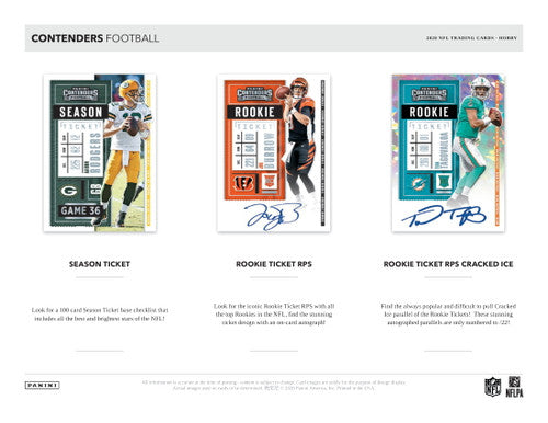 2020 Panini Contenders Football Hobby Box