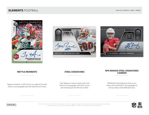 2020 Panini Elements Football Hobby Box