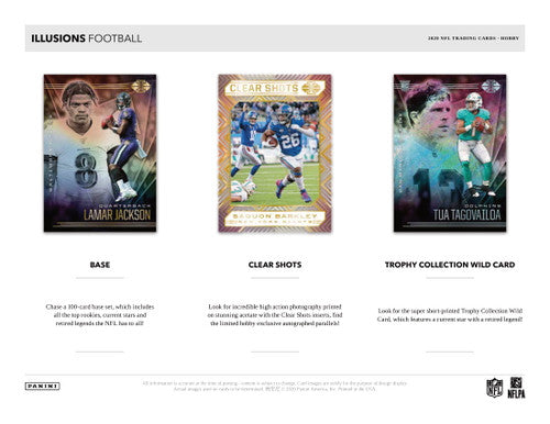 2020 Panini Illusions Football Hobby Box