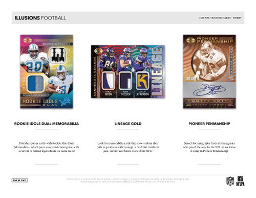 2020 Panini Illusions Football Hobby Box