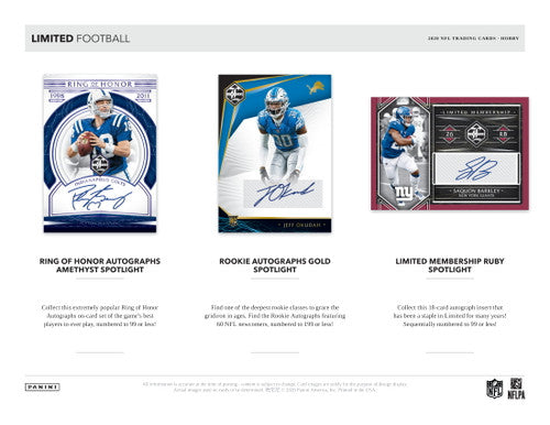 2020 Panini Limited Football Hobby Box