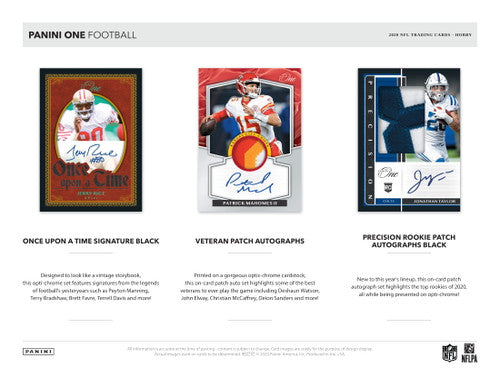 2020 Panini One Football Hobby Box
