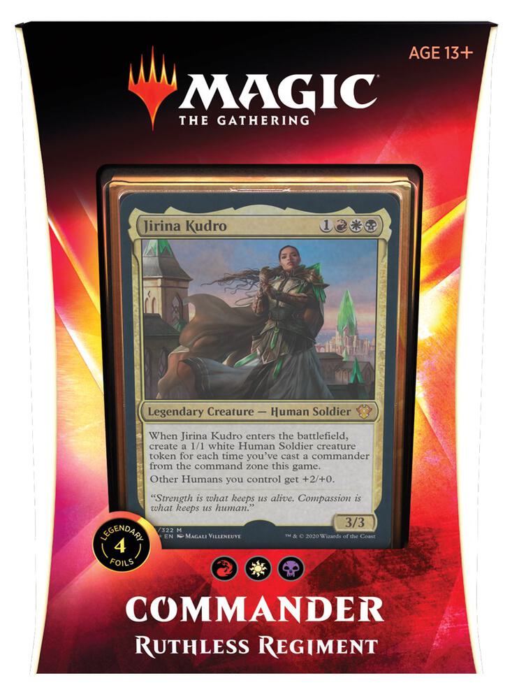 Magic The Gathering Ikoria: Lair of Behemoths Commander Deck - Ruthless Regiment