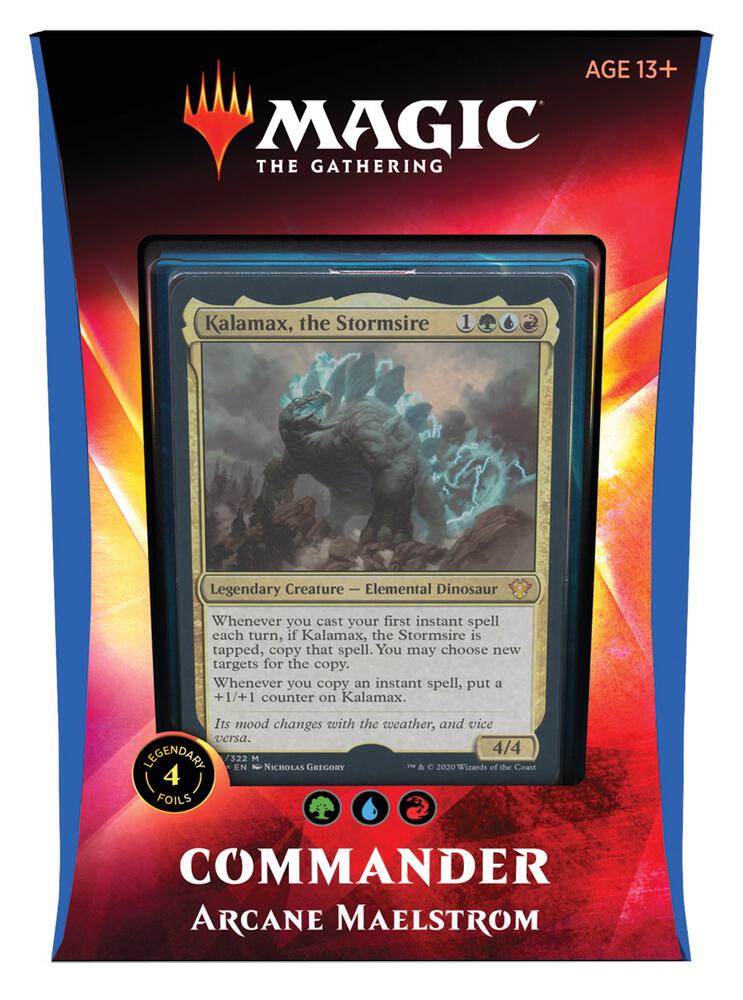 Magic The Gathering Ikoria: Lair of Behemoths Commander Deck - Arcane Maelstrom