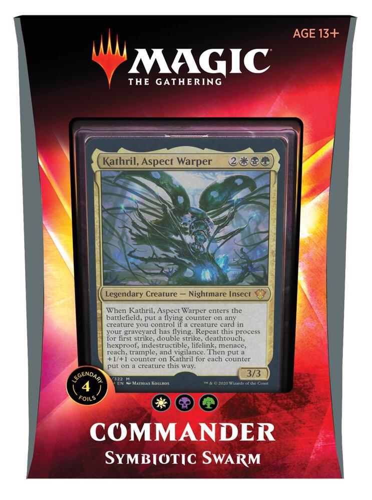 Magic The Gathering Ikoria: Lair of Behemoths Commander Deck - Symbiotic Swarm